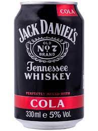 Jack Daniels Cola Can 500 Ml
