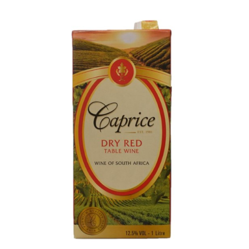 caprice red dry 1 litre