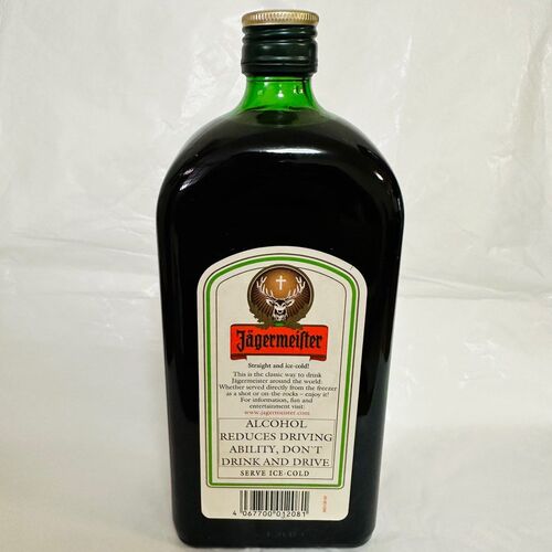 Jagermeister Without Cork 700ML